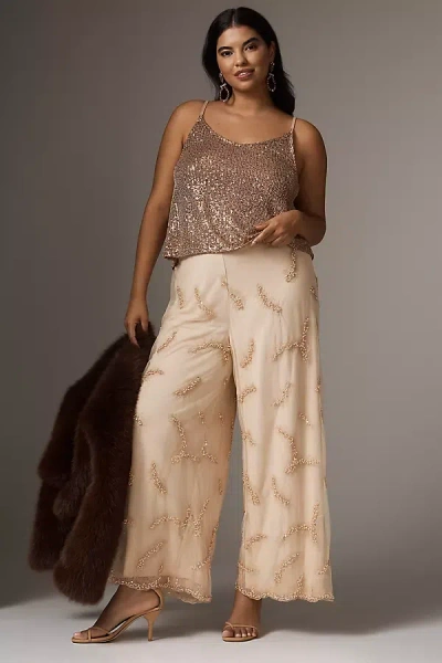 Bl-nk Balbina Wide Legs Pants In Pink