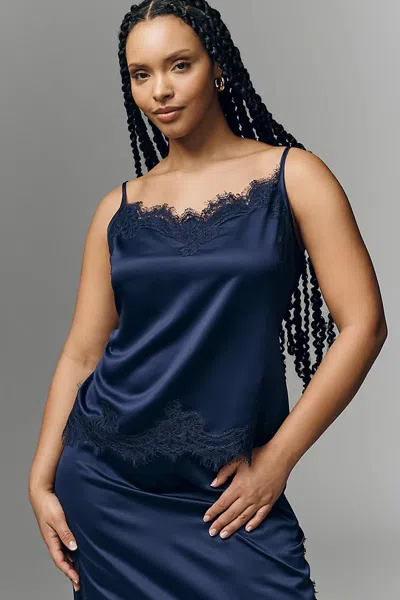 Bl-nk Clemenza Tank Top In Blue