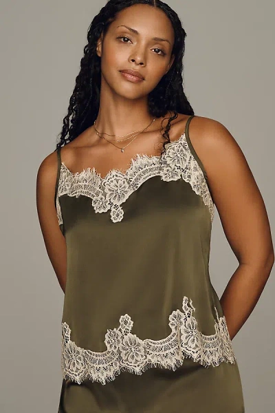 Bl-nk Clemenza Tank Top In Green