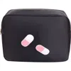 Bloc Bags Extra Large Pill Cosmetics Bag In Black