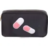 Bloc Bags Medium Pill Cosmetics Bag In Black