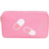 Bloc Bags Medium Pill Cosmetics Bag In Bubblegum Pink
