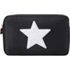 Bloc Bags Medium Star Cosmetics Bag In Black/white