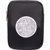 Bloc Bags Mini Disco Ball Cosmetics Bag In Black