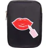 Bloc Bags Mini Lipgloss Cosmetics Bag In Black