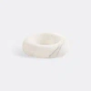 Bloc Studios Marmo Donuts Decorative Object In White