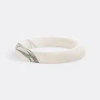 Bloc Studios Marmo Donuts Marble Ornament In White