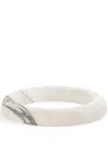 Bloc Studios Marmo Donuts Marble Tray In Weiss