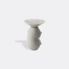 Bloc Studios Clelia Sculpted Marble Vase In White