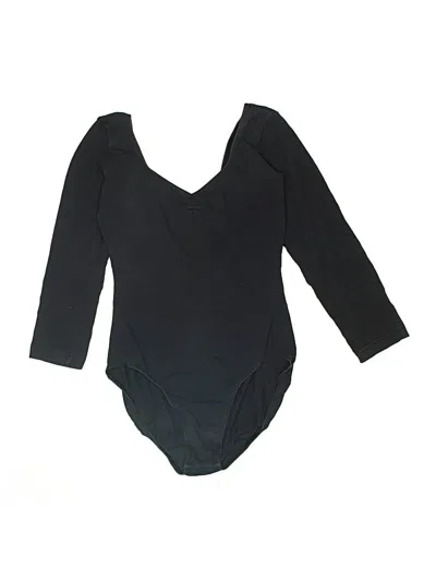 Pre-owned Bloch Bodysuit In Black