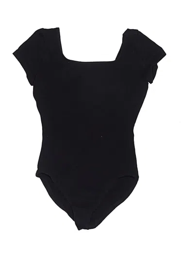Pre-owned Bloch Bodysuit In Black