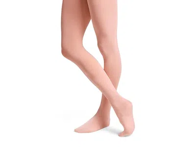 Bloch Contoursoft Footed Tights (little Kid) Girl Hose Ballet Pink: Md (height: 46-56 In - Weight: 56-80 L