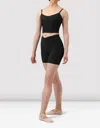 Bloch Ladies Mirella Chevron Camisole Crop Top In Black