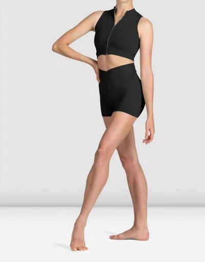 Bloch Mirella Ladies Miami V Front Short In Black