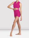 Bloch Mirella Ladies Miami V Front Short In Electric