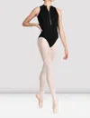 Bloch Mirella Miami Zip Front Leotard In Black In Black