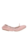 Bloch Woman Ballet Flats Pink Size 7.5 Leather