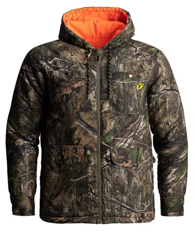 Blocker Outdoors Men's  Evolve Reversible Hooded Parka In Brown