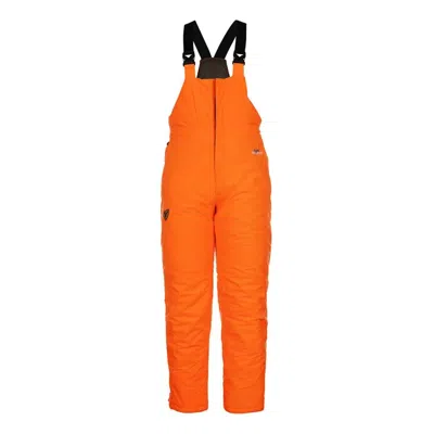 Blocker Outdoors Men's  Shield Drencher Insulated Bib In Orange