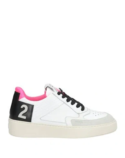 Blocks 79 Woman Sneakers White Size 8 Leather