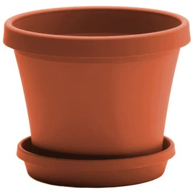 Bloem 14 Inch Terra Pot Planter, Terra Cotta In Brown