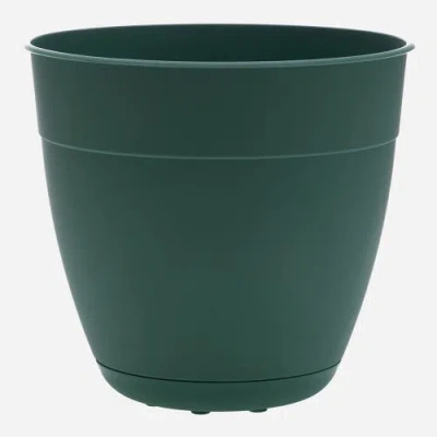 Bloem 20 Inch Dayton Planter With Saucer, Turtle Green