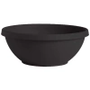 Bloem Terra Plant Bowl Planter 14" Black In Black