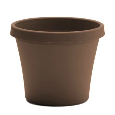 Bloem Terra Pot Planter 16 Inch Chocolate Brown, 8 Gallon