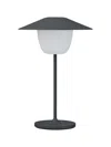 Blomus Ani Mini Rechargeable Led Lamp In Black