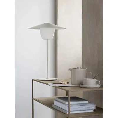Blomus Ani Rechargeable Mobile Led Lamp - Indoor/outdoor In White