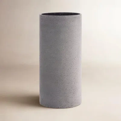 Blomus Coluna Concrete Table Vase In Hellgrau