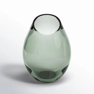 Blomus Drop Glass Table Vase In Smoke