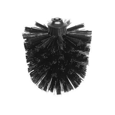 Blomus Duo 4.29" Metal Wall Mounted Toilet Brush In Black