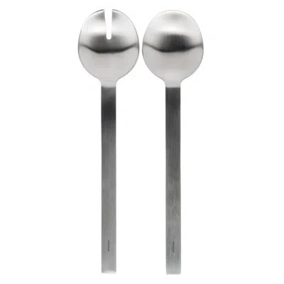 Blomus Easy 2 Piece Stainless Steel Salad Servers Set