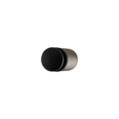 Blomus Entra 1.57" Stainless Steel Wall Door Stop In Burnt Metal,metallic