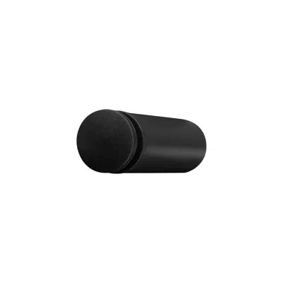 Blomus Entra 3.35" Stainless Steel Baseboard Door Stop In Anthracite