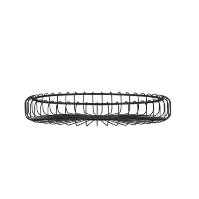 Blomus Estra Metal Basket In Black