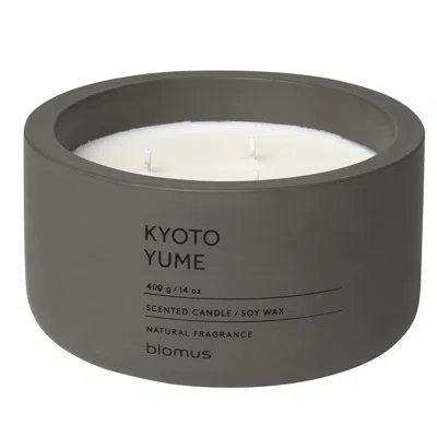 Blomus Fraga Kyoto Yume Scented Jar Candle In Tarmac