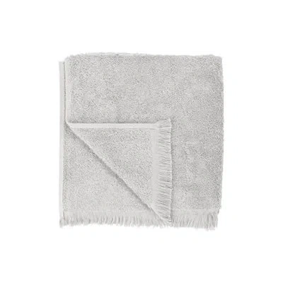 Blomus Frino 100% Organic Cotton Hand Towel - Fringed In Micro Chip