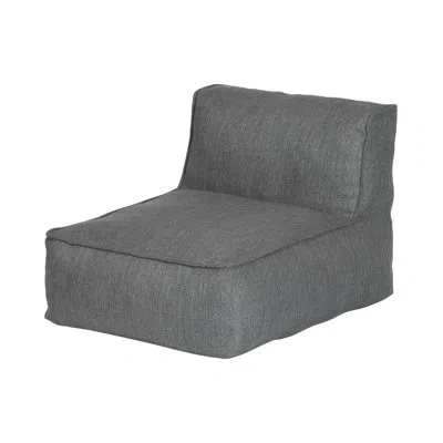Blomus Grow Single Sectional Outdoor Patio Chair In Coal