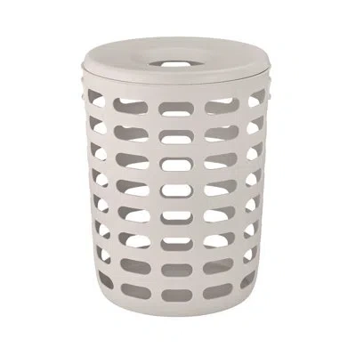 Blomus Korie Plastic Laundry Hamper In Beige