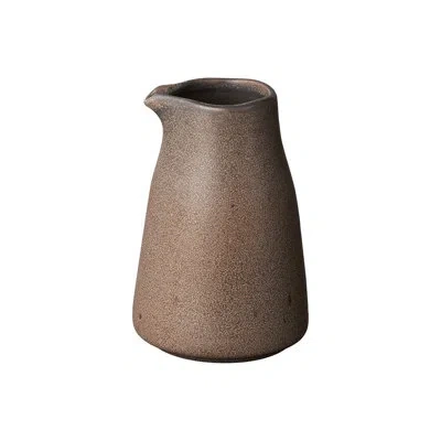 Blomus Kumi Ceramic Stoneware Creamer - 9.8oz / 290ml In Espresso