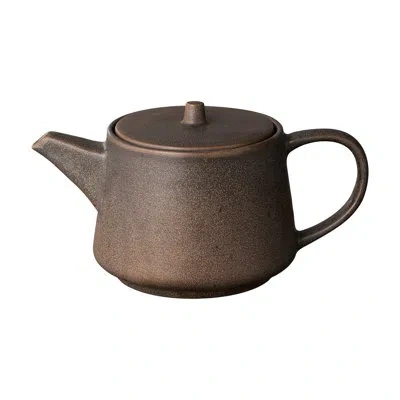 Blomus Kumi Ceramic Stoneware Teapot In Espresso