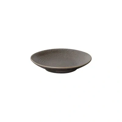 Blomus Kumi Ceramic Stoneware Xs Plate In Espresso