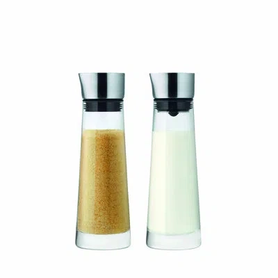 Blomus Macciato Cream And Sugar Set In Clear