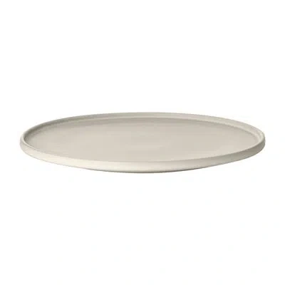 Blomus Makoto Japanese Style Stoneware Dinner Plate In Neutral