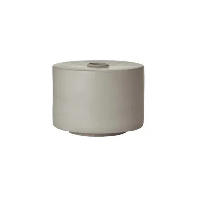 Blomus Makoto Japanese Vase In Elephant Skin (grey)