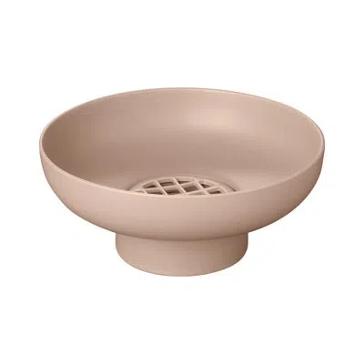 Blomus Miyabi Japanese Ceramic Table Vase With Flower Grid In Terracotta