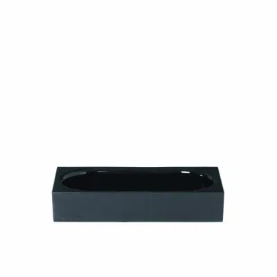 Blomus Modo Bathroom Accessory Tray In Black