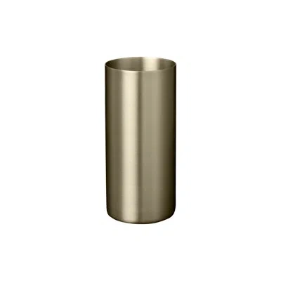 Blomus Modo Bathroom Tumbler / Toothbrush Holder In Brass